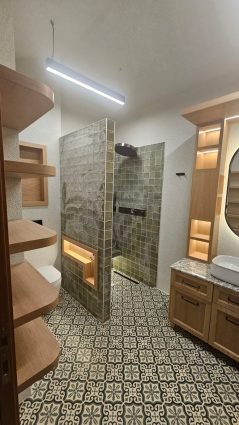 Banyo Işıklandırma ve Elektrik Tesisatı